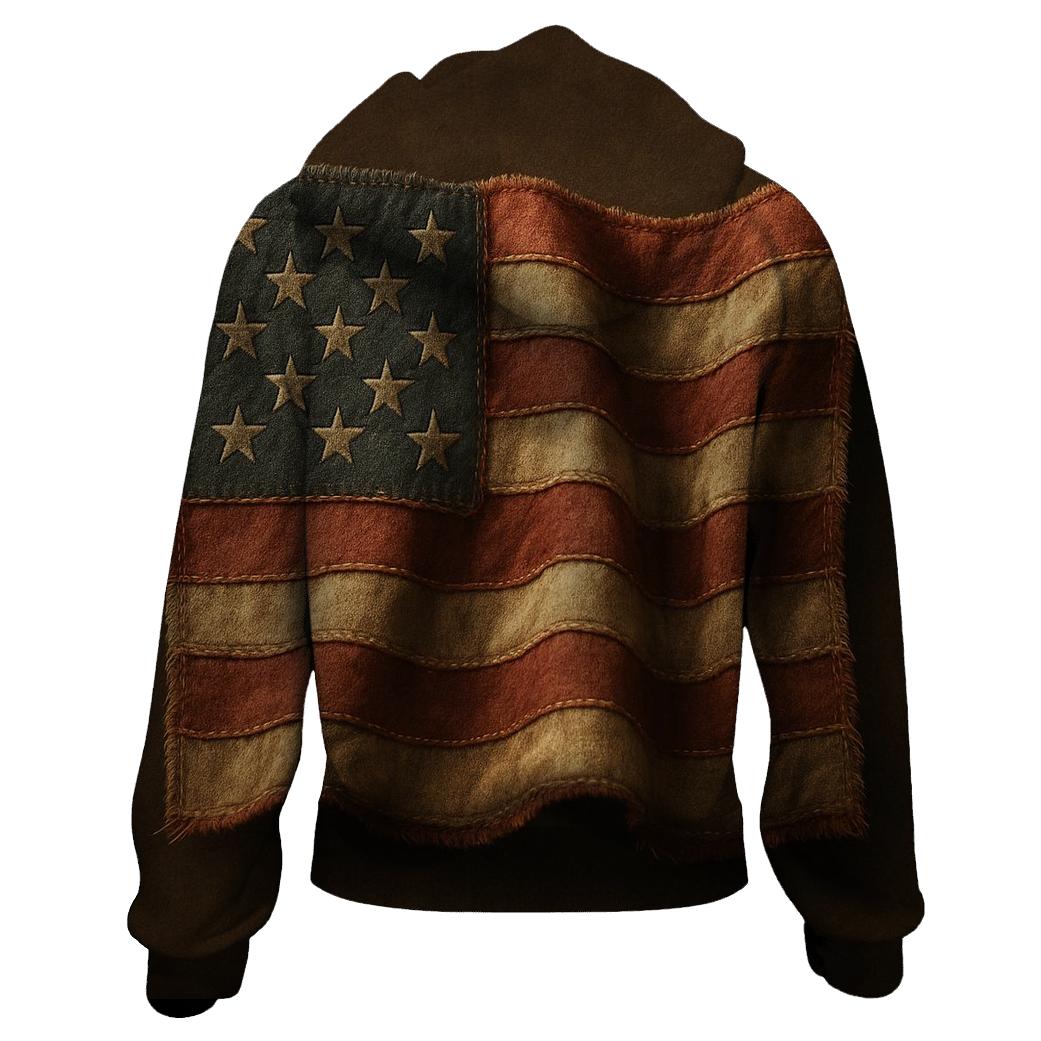Revolution Patchwork Relic pullover hoodies