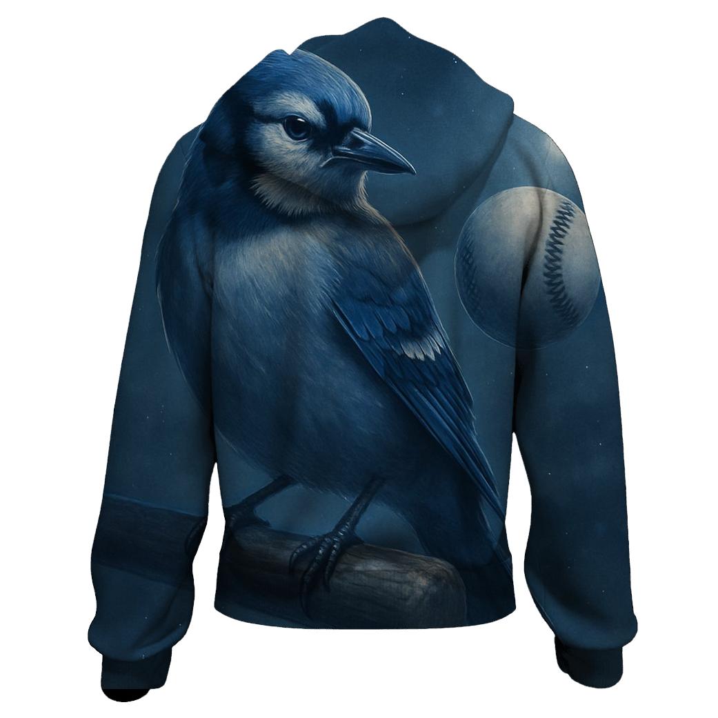 Frozen Focus Blue Jays Perch designer hoodies