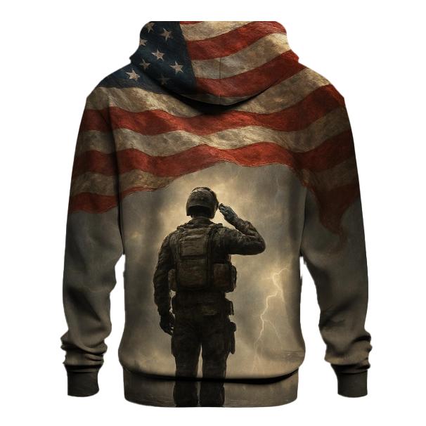 Liberty Vigil Under Stormlit Stripes lightweight hoodies