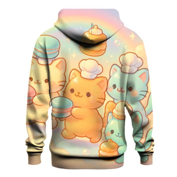 Cloud Bakery Cat Parade pullover hoodies