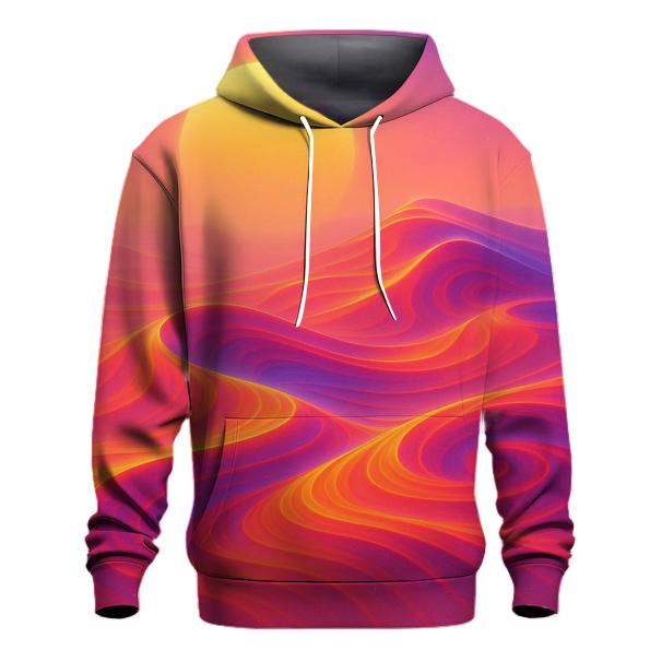 Neon Dune Reverie premium hoodies