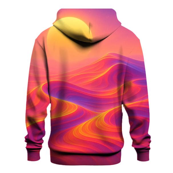 Neon Dune Reverie premium hoodies