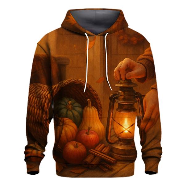 Lanternlit Cornucopia Porch Welcome designer hoodies