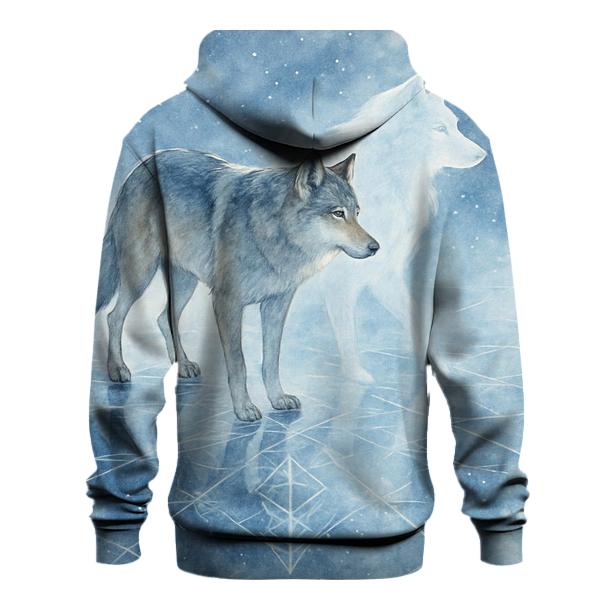 Glacier Mirror Guardian embroidered hoodies