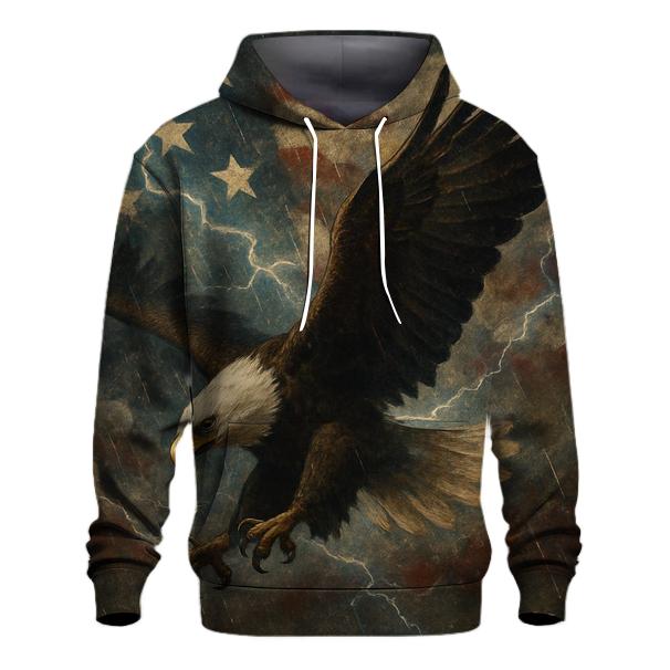 Storm Rider Eagle Banner custom hoodies