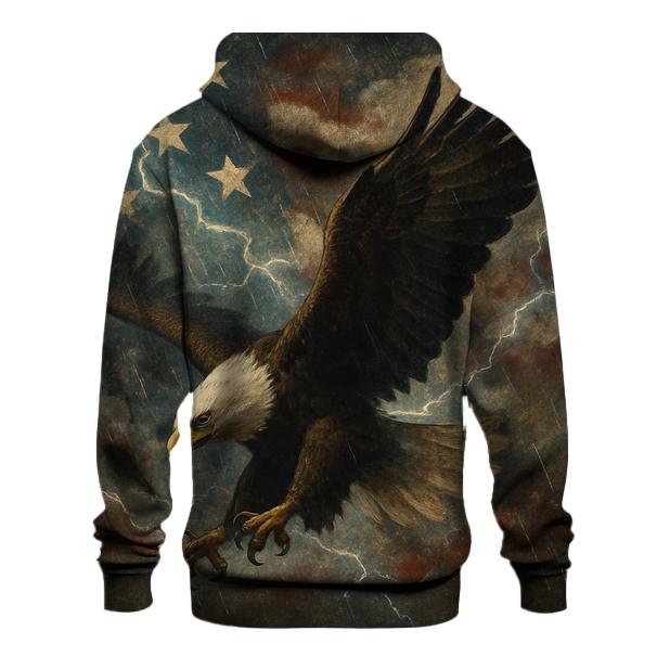 Storm Rider Eagle Banner custom hoodies