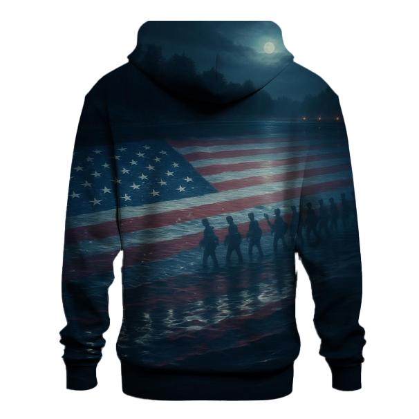 Ghost Platoon In Flag Reflection Water designer hoodies