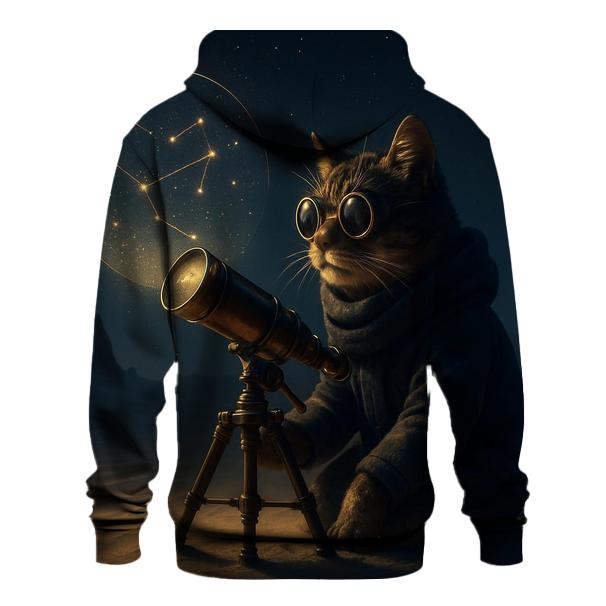 Desert Mirage Astronomer Cat custom hoodies