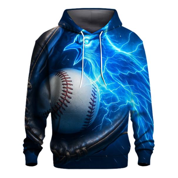 Blue Jays Lightning Catch Frame embroidered hoodies