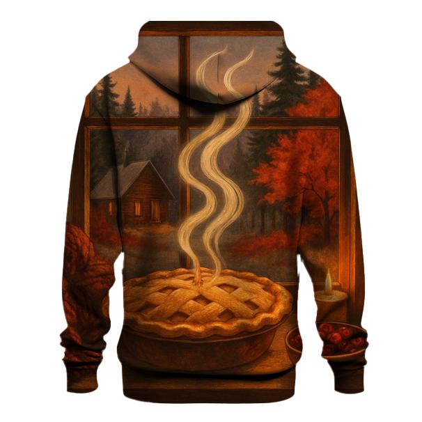 Cozy Cabin Pie Window Glow lightweight hoodies
