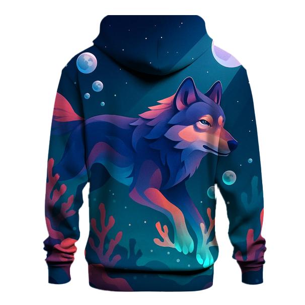 Coral Reef Lunar Swim hoodie designs