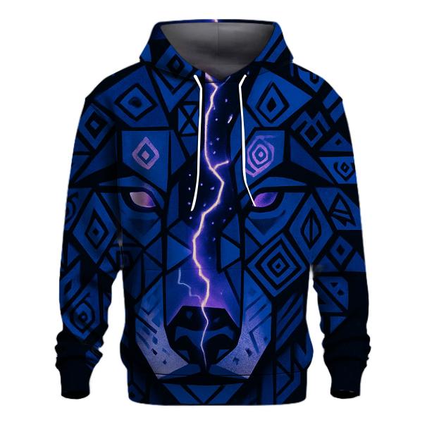 Indigo Rift Spirit Mask pullover hoodies