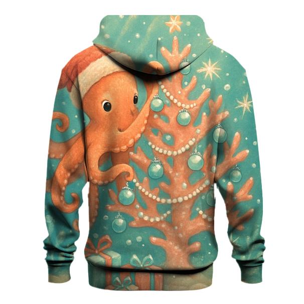 Frosted Ornament Octopus Tree Decorator hoodie styles