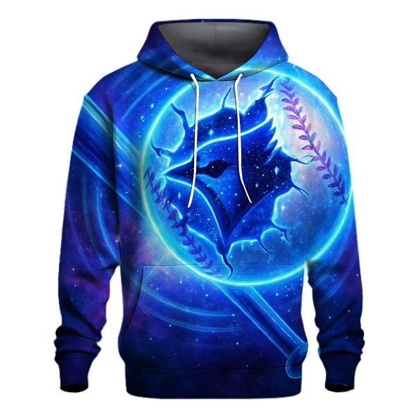 Blue Jays Starfield Bat Impact graphic hoodies