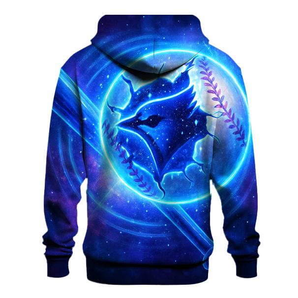 Blue Jays Starfield Bat Impact graphic hoodies