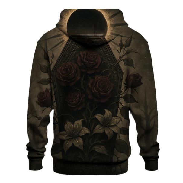 The Coffin Garden Eclipse printed hoodies