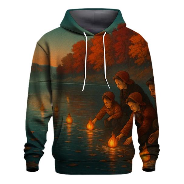 Riverbank Gratitude Lantern Release hoodie styles