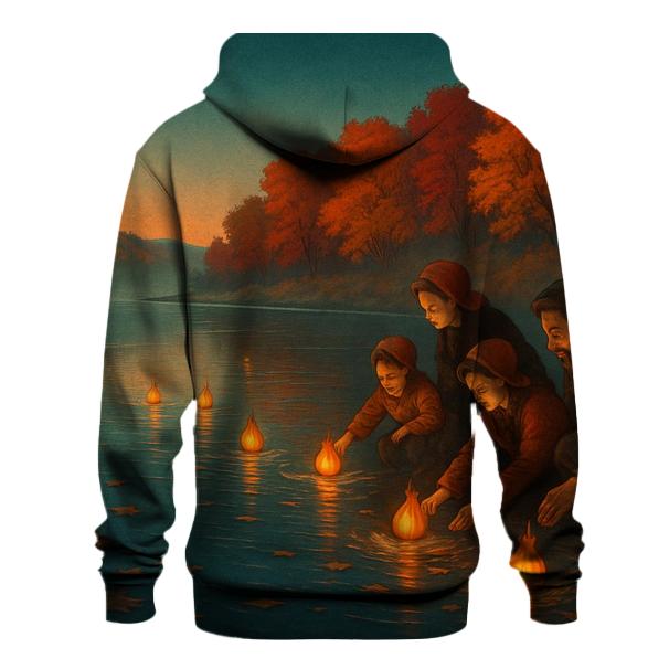 Riverbank Gratitude Lantern Release hoodie styles