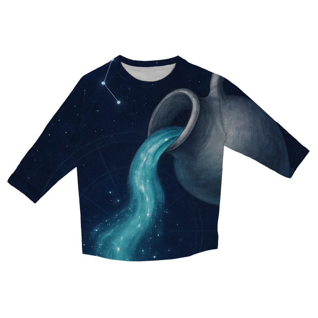 Aquarius Vessel Of The Fixed Stars personalized 3/4 sleeve tees