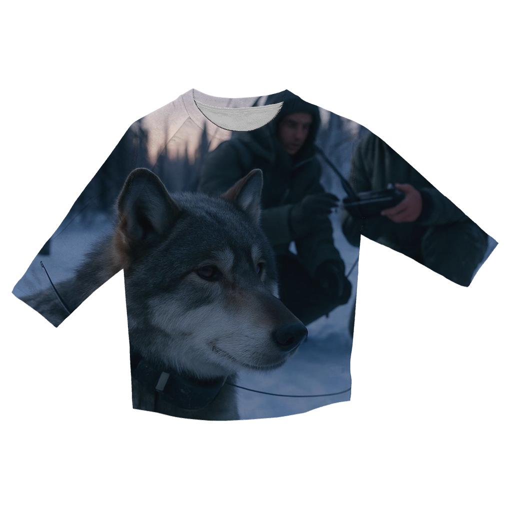 Radio Collar Check In Boreal Dawn casual three quarter sleeve shirts
