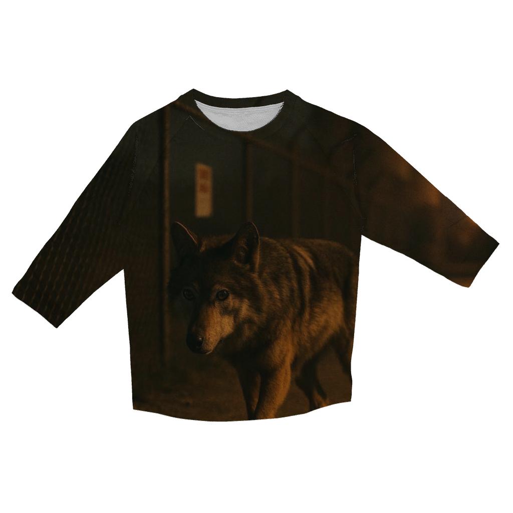 Night Patrol On An Industrial Perimeter trendy 3/4 sleeve tops