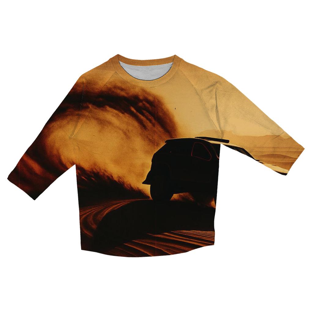 Desert Rally Sandwave Endurance designer 3/4 sleeve blouses