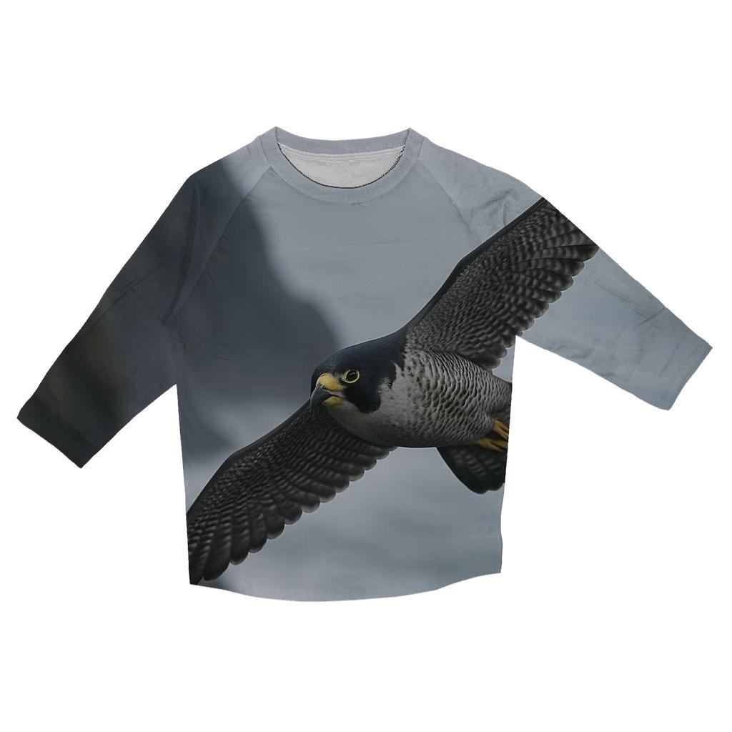 Cliff Draft Peregrine Falcon cotton quarter sleeve shirts