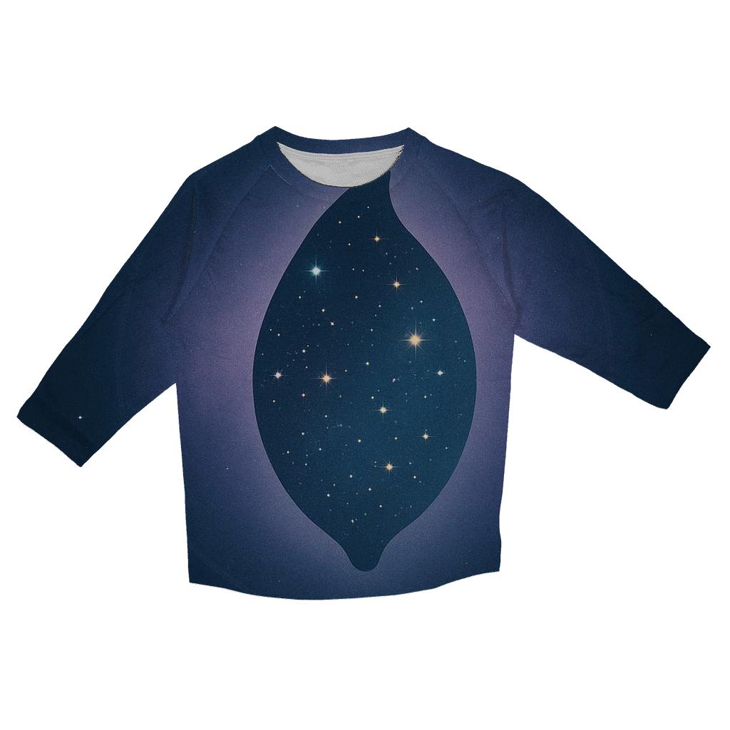Starlit Seed Within custom 3/4 sleeve shirts