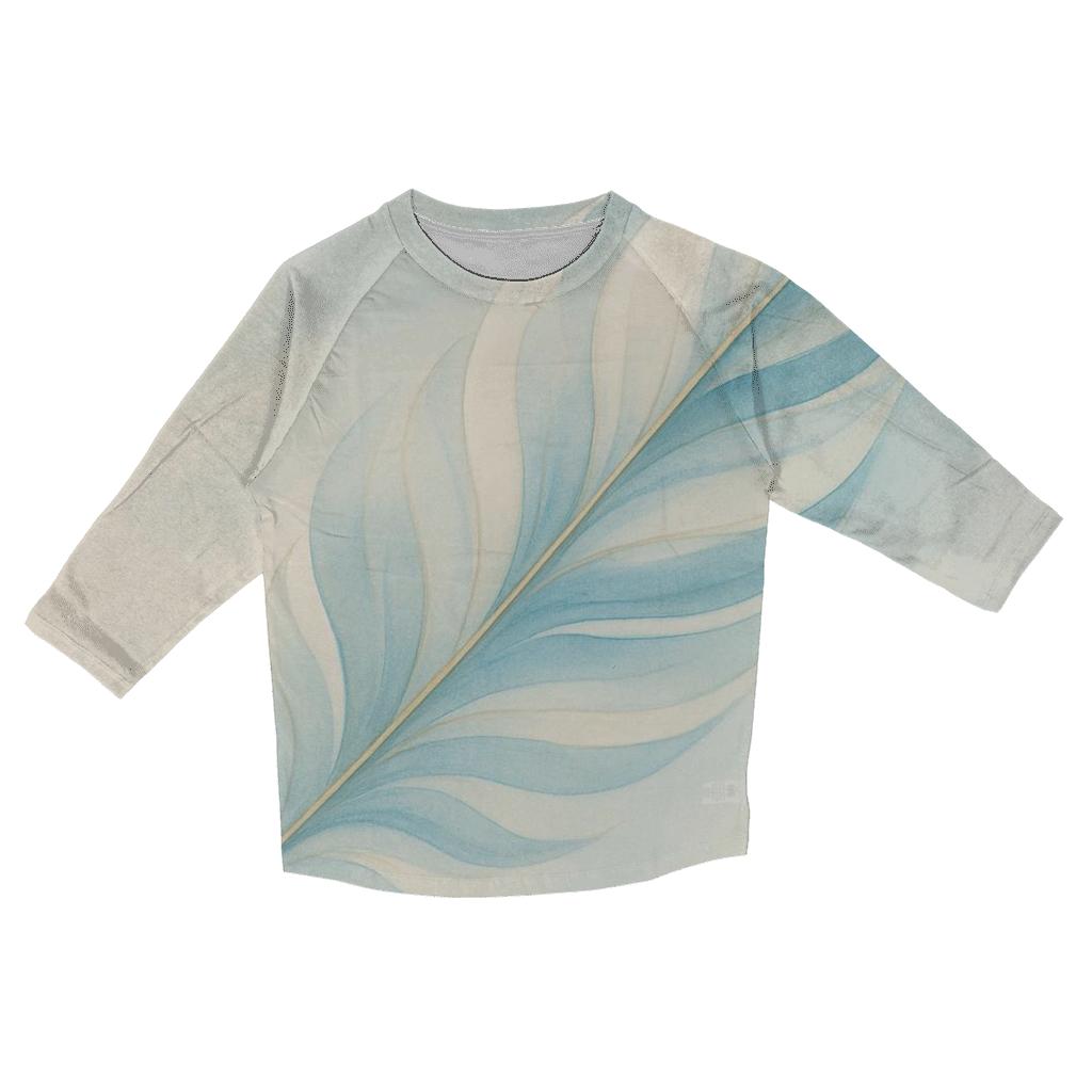 Feather Of Peaceful Air casual three quarter sleeve shirts