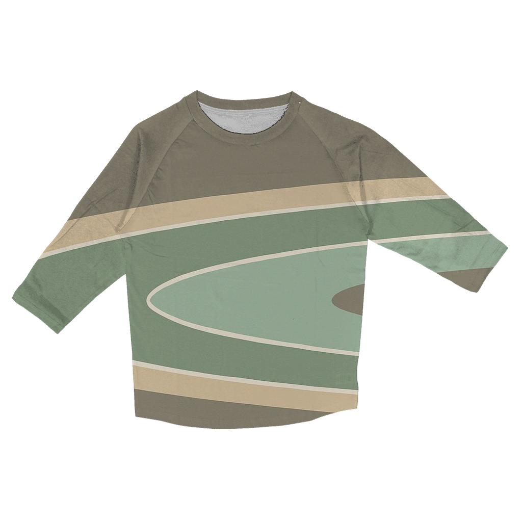 Ring Plane Horizon Bands designer 3/4 sleeve blouses