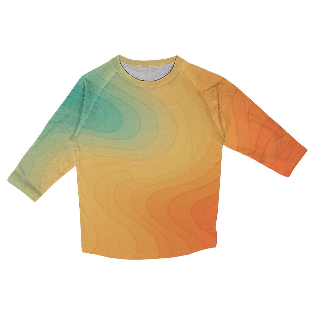 Tropical Thermal Drift casual three quarter sleeve shirts