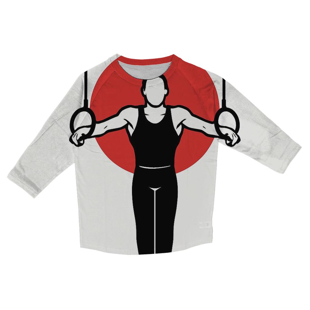 Ring Gymnastics Orbital Hold fashion 3/4 sleeve shirts