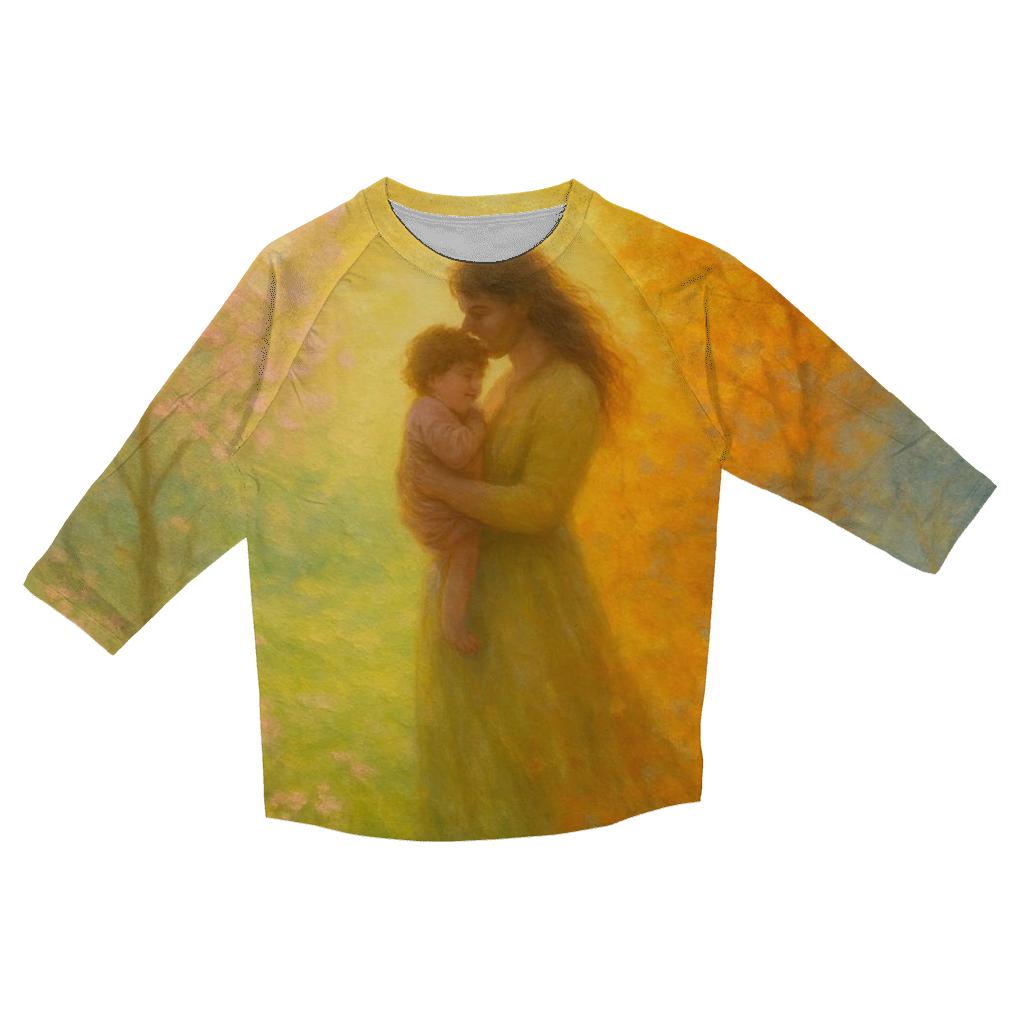 The Seasons She Carried So I Could Bloom personalized 3/4 sleeve tees
