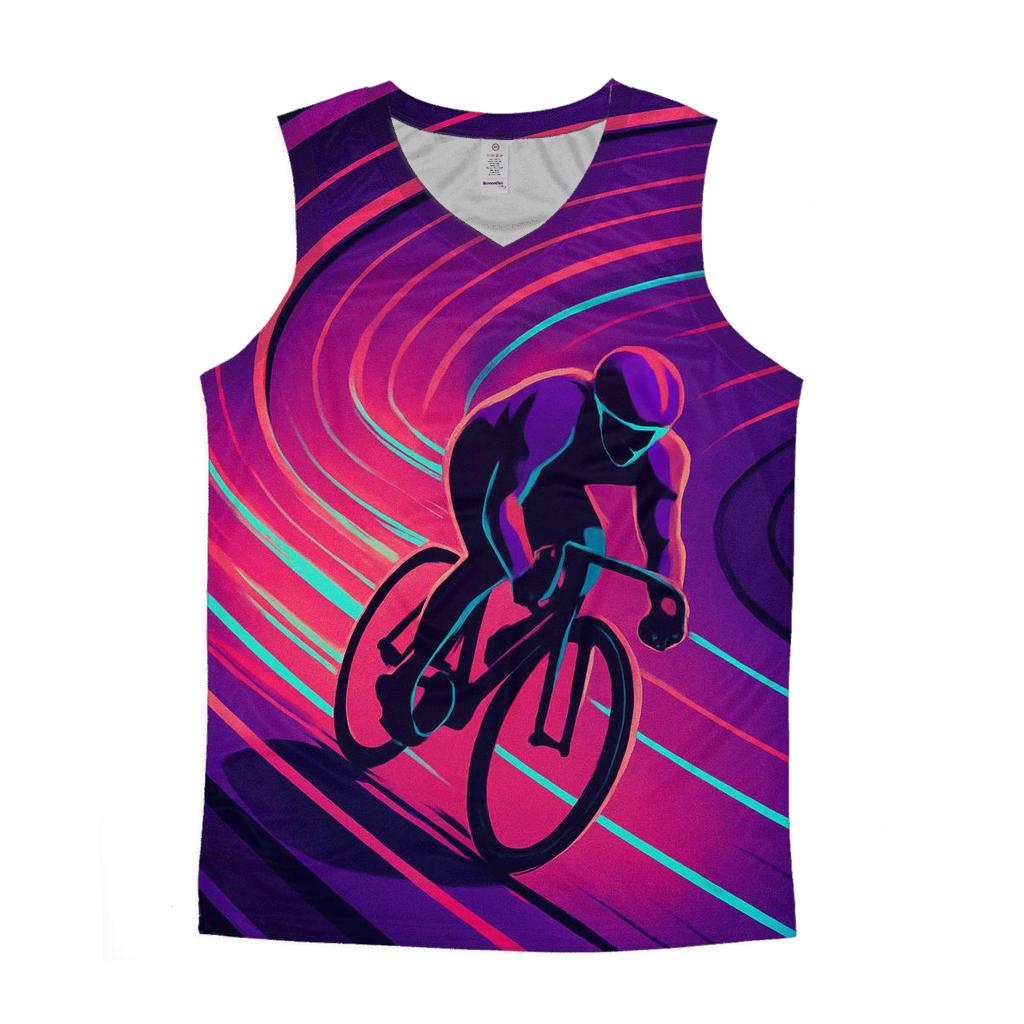Neon Velodrome Photon Sprint custom tank tops