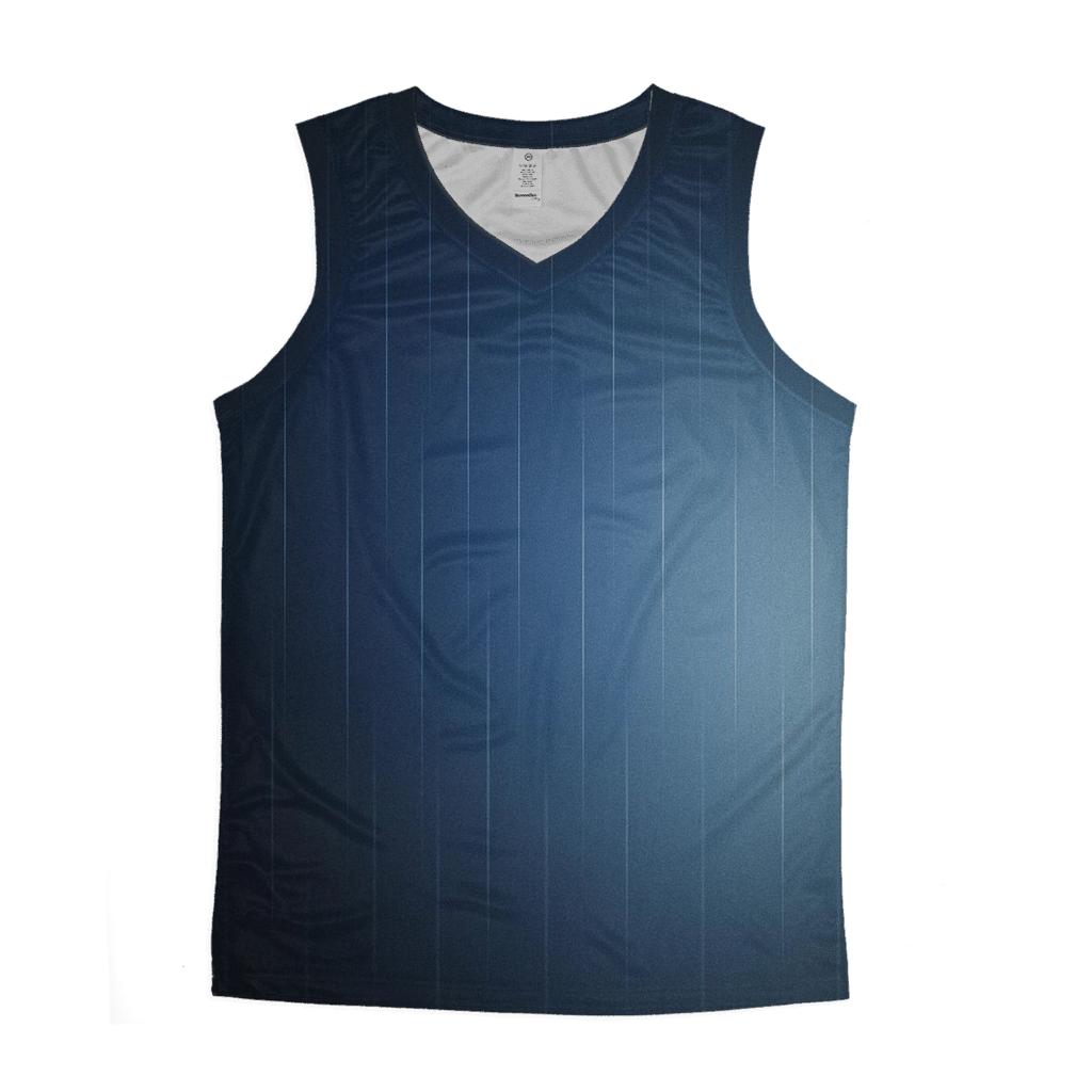 Cobalt Rainfall Veil trendy fitted tank tops