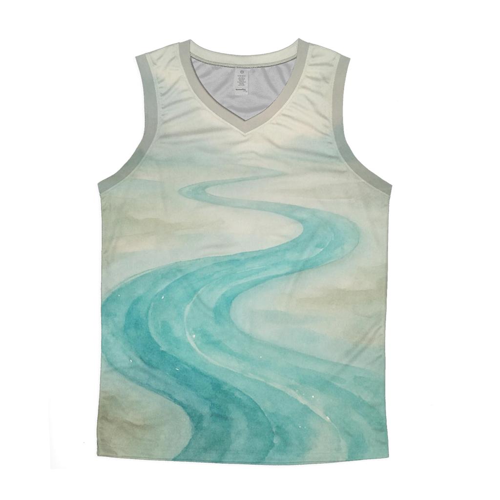 River Of Stillness designer workout tanks