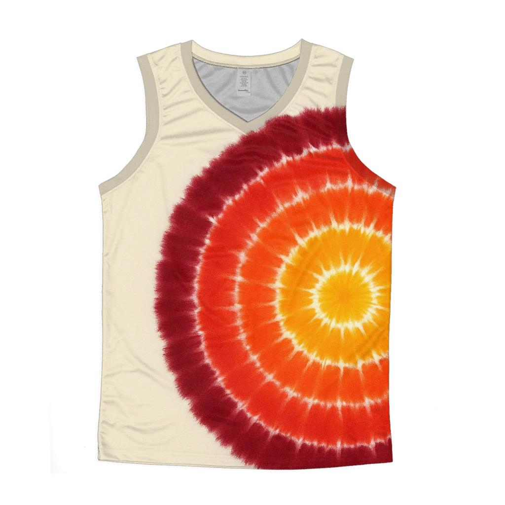 Solar Flare Bullseye Offset custom tank tops
