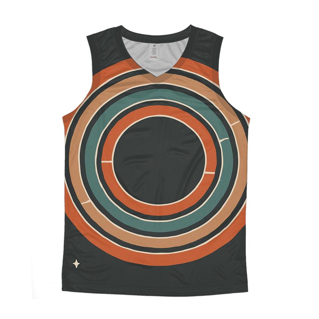 Accretion Belt Overprint stylish racerback tanks