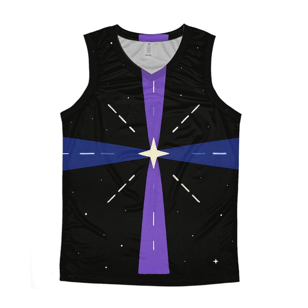 Pulsar Beam Crosshatch casual summer tank tops