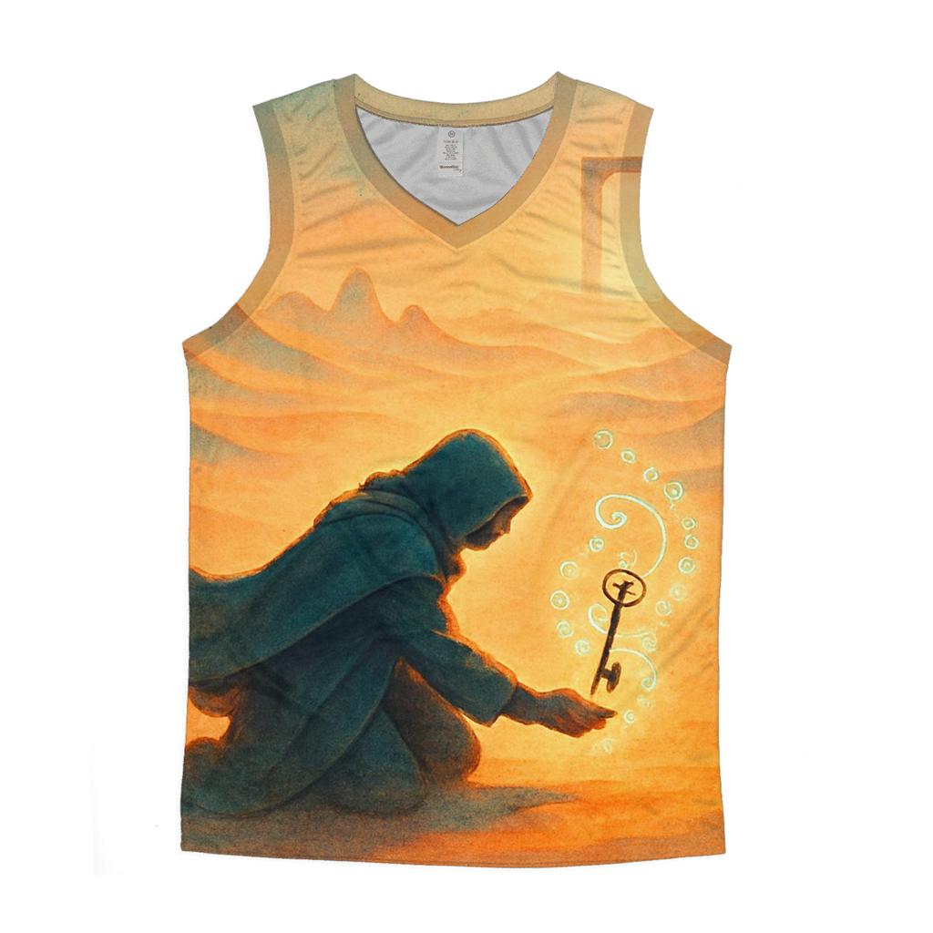 Desert Of Floating Keys sports performance tank tops