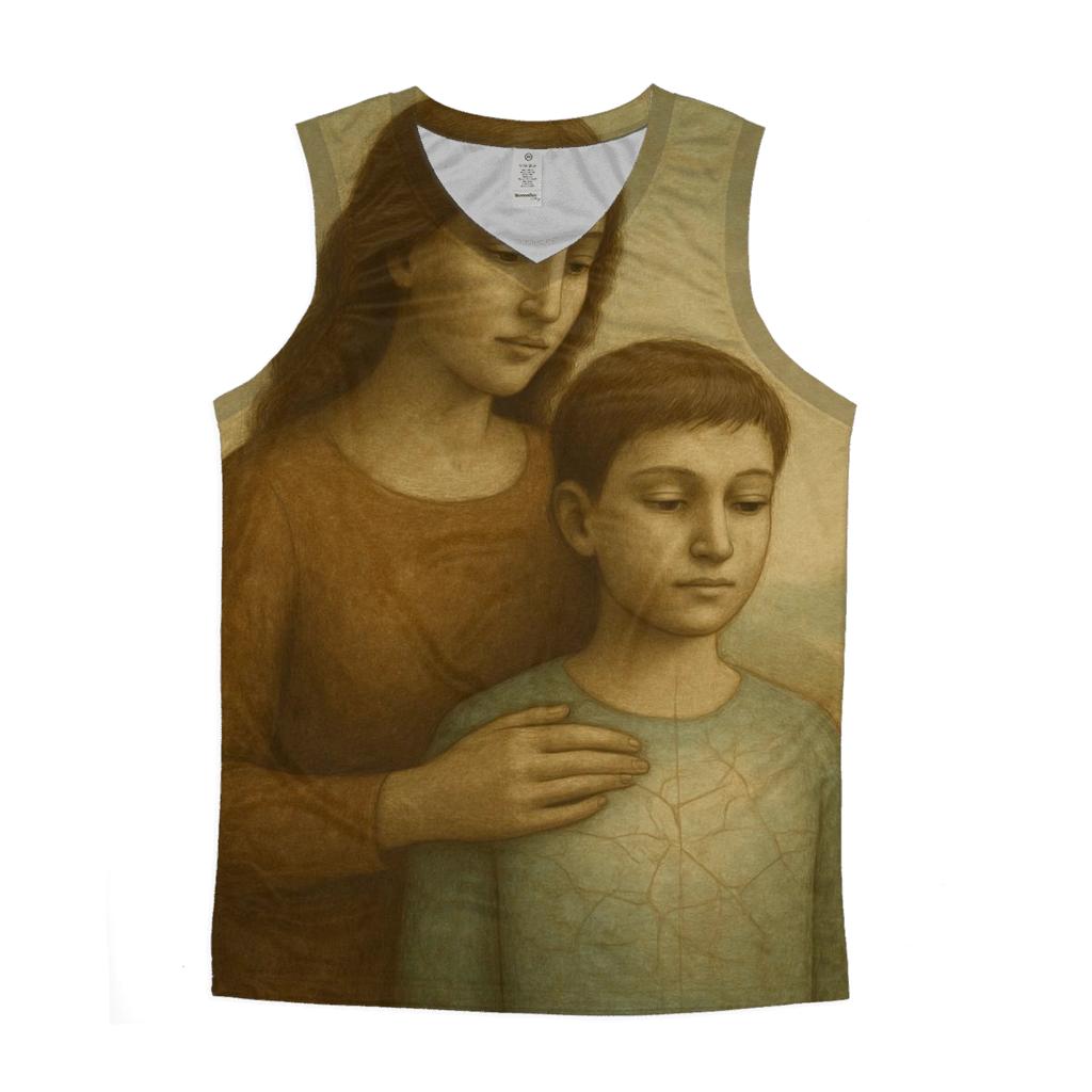 The Map She Drew In My Chest custom tank tops