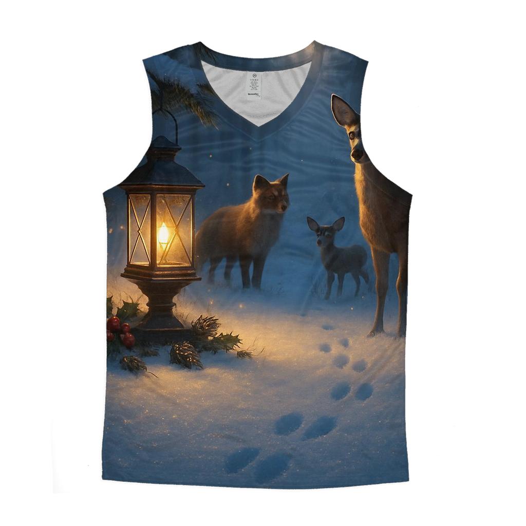 Lantern In The Evergreen Clearing casual summer tank tops