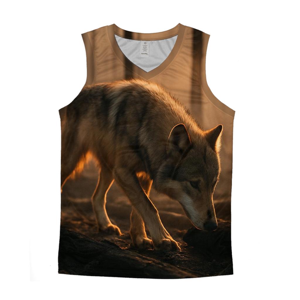 Smoke Line Scavenging After A Wildfire sports performance tank tops