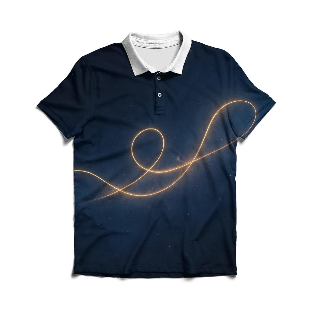 Luminous Thread Of Intent branded logo polo shirts