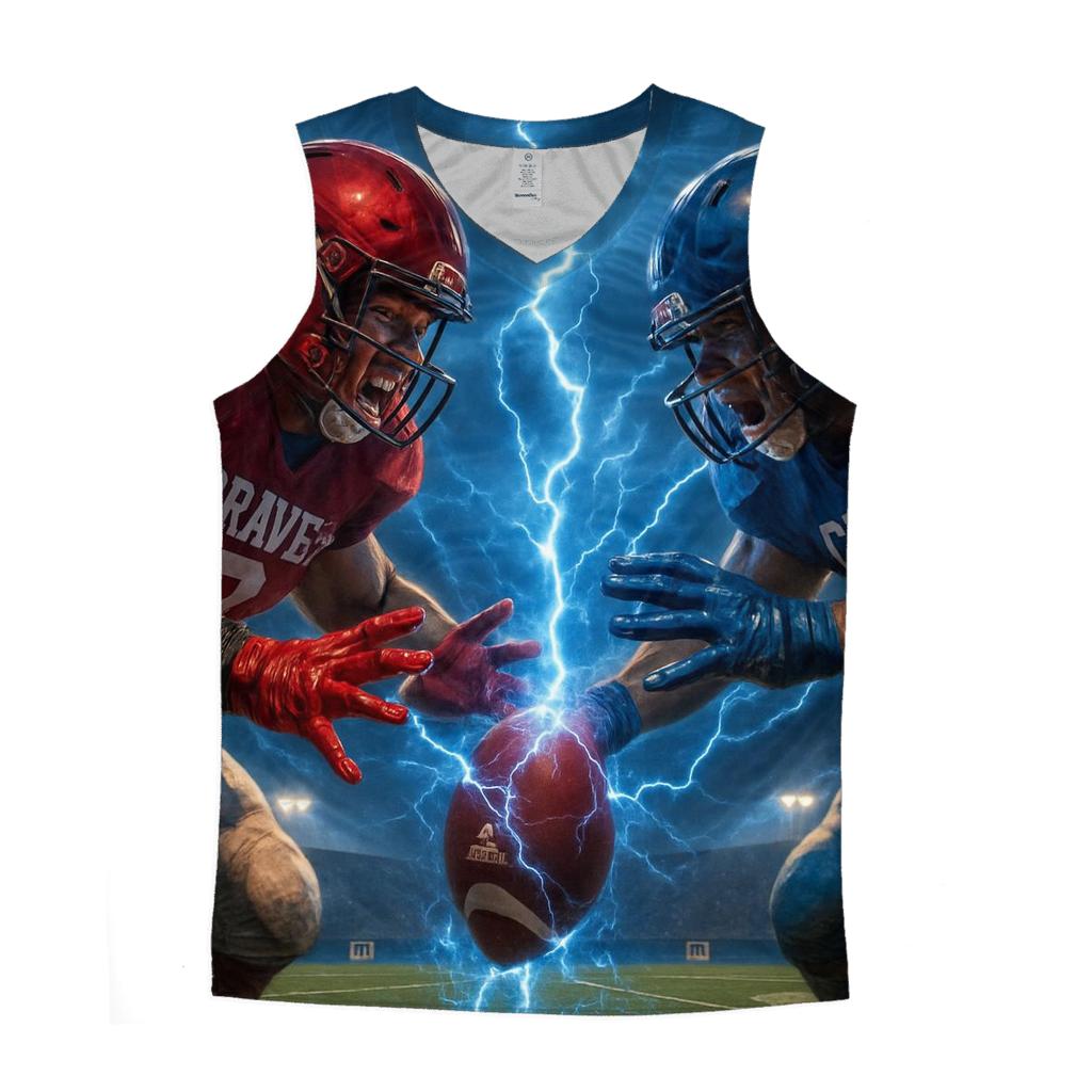 Lightning Snap Over The Center trendy fitted tank tops