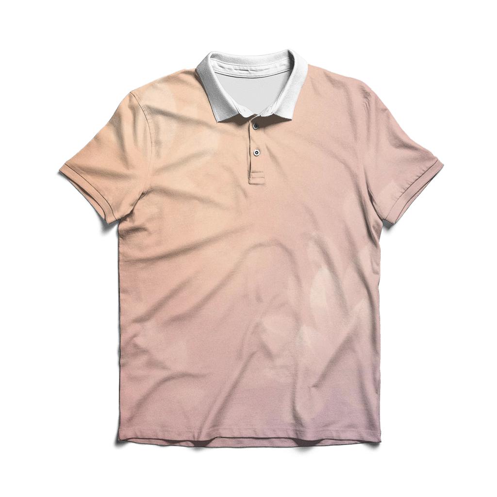 Desert Quartz Bloom personalized polo shirts