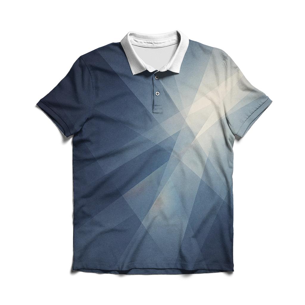 Stormglass Prism Fade stylish collar polo tees