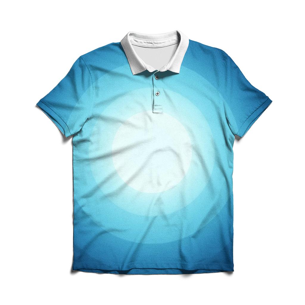 Arctic Halo Convergence branded logo polo shirts
