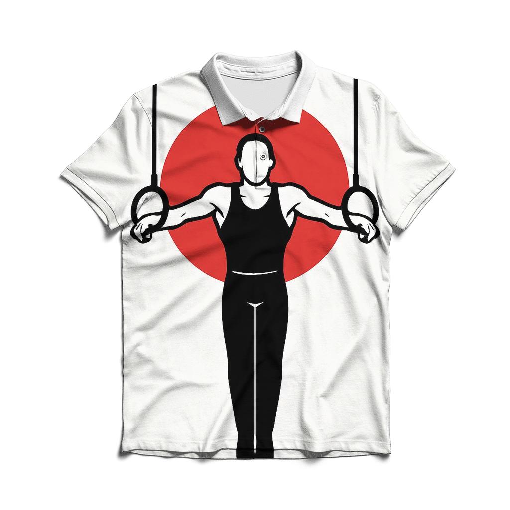 Ring Gymnastics Orbital Hold stylish collar polo tees