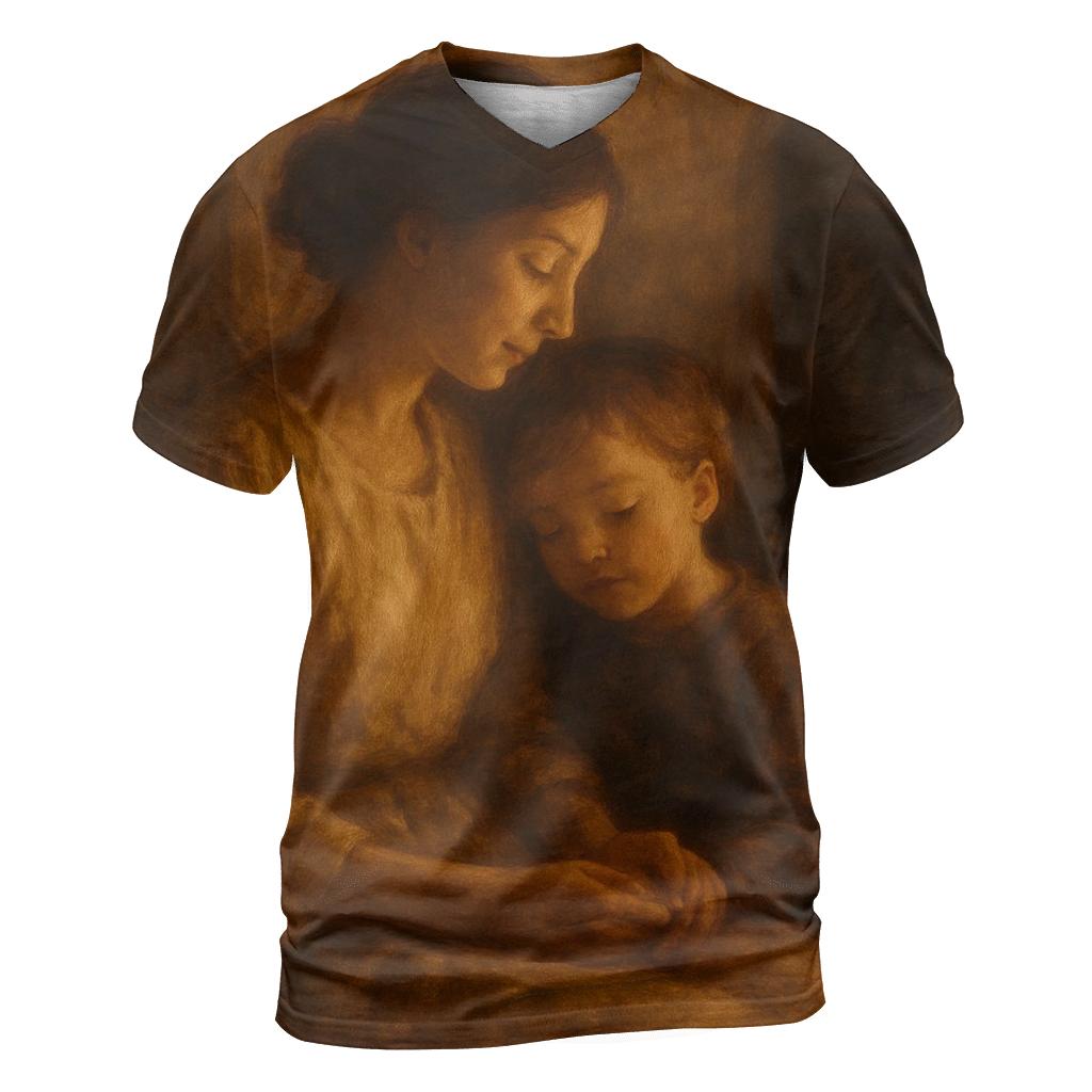 The Hearth Within Her Heart custom all-over print shirts